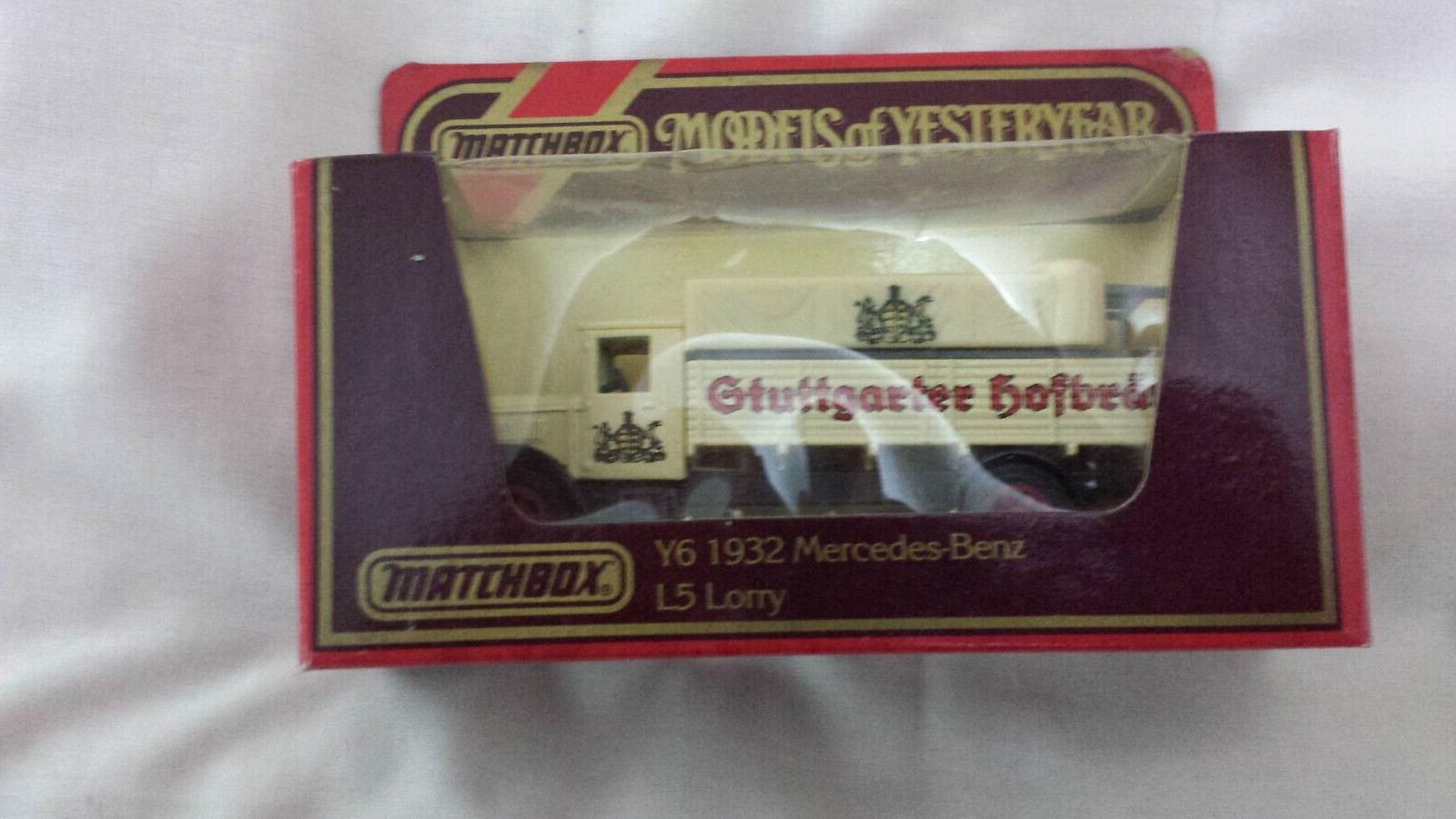 MATCHBOX SUPERFAST MERCEDES 350 SL JAUNE REF 6 DE 1973 NEUVE BOITE NEW BOX