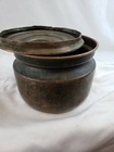 Attractive antique 19th C. covered pot, heavily patinated — photo 5