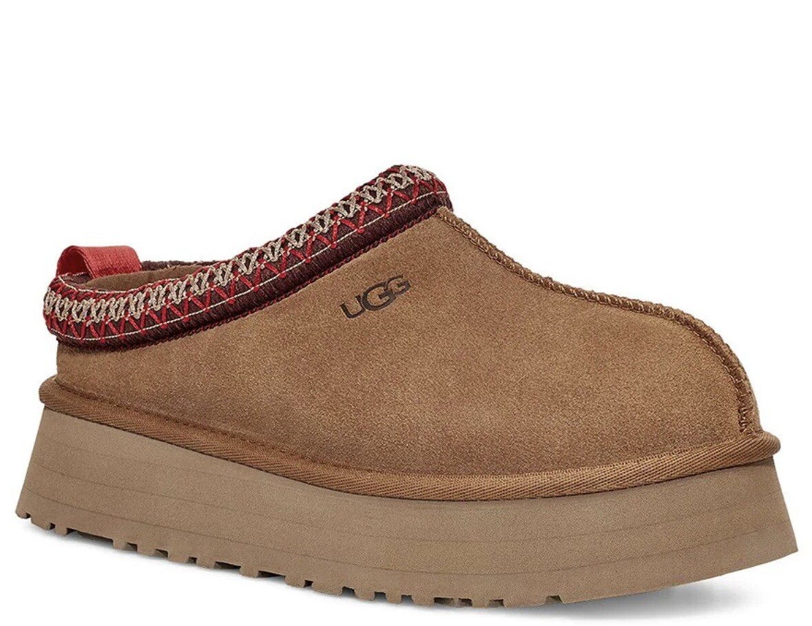 New UGG Women's Tazz Platform Slipper Chestnut 11225553 New UGG Women's Tazz Platform Slipper Chestnut 11225553
