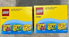 2 Boxes LEGO Classic 10706 - Blue - UNOPENED
