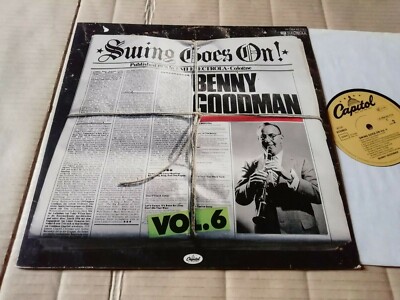 BENNY GOODMAN - SWING GOES ON! - VOL. 6 - LP - CAPITOL - GERMANY