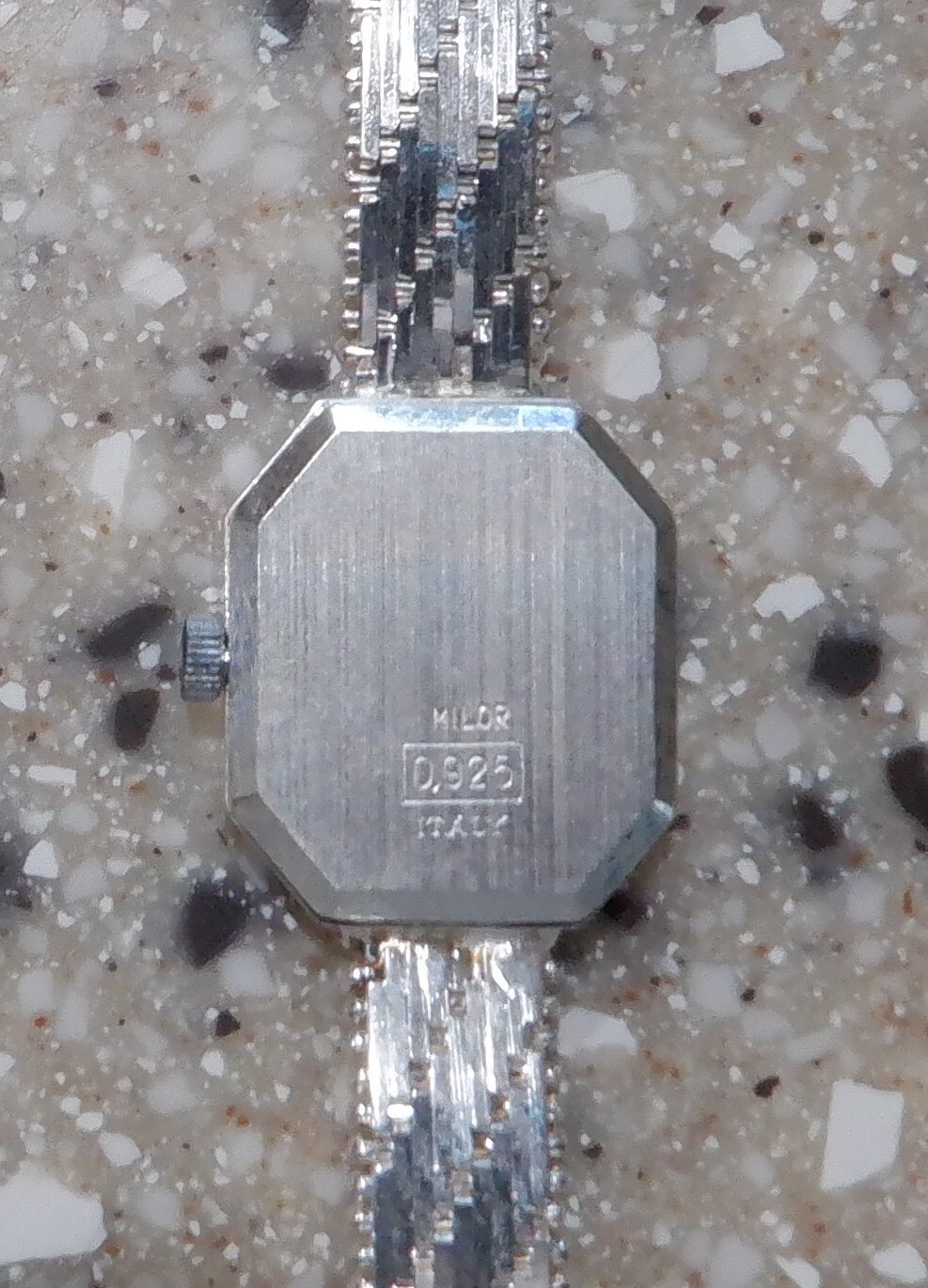 LOVELY Sterling Silver Geneve Ladies Watch Italy ESTATE INSTITUTO