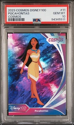 ディズニー Kakawow 2023 COSMOS Disney100 2023 Kakawow Cosmos Disney 100 Pocahontas Cosmos #'d 079/188 PSA