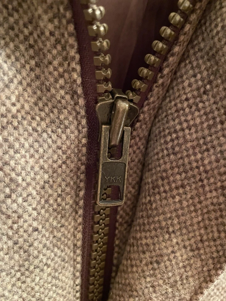 Abrigo Chaqueta Bomber Browning Lana y Cuero Canadá Para Hombre M - MEDIANO De Colección Foto 2 de 4