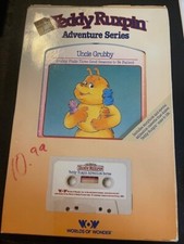 Uncle Grubby Teddy Ruxpin Books And Tape Cassette Worlds of Wonder