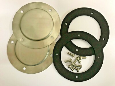  CLASSIC MINI FRESH AIR BULKHEAD BLANKING PLATES STAINLESS GASKETS AND SCREWS