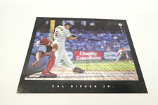 1997 Pinnacle Trading Cards Supersized Baseball Card Cal Ripken Jr. Zenith UK