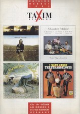 Taxim Records - Musikkatalog Herbst 1995 - CDs, LPs, Bücher - Asendorf