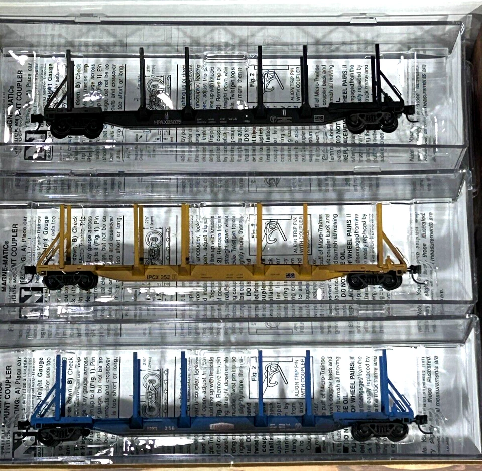 MICRO-TRAINS N 100-TON WEATHERED LOG CAR 6-PK FEDERAL PAPER BOARD CO 99305019 - Image 3 of 3