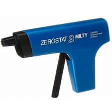 NEW Milty Pro Zerostat 3 Anti-Static Gun For Static Free Surfaces(LPs, CDs, Etc)