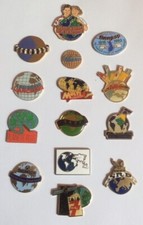Lot 14 Pin's GLOBE EARTH TERRE PLANET ARC LANCELIN SCOT CONSEIL SARP LALICHERE