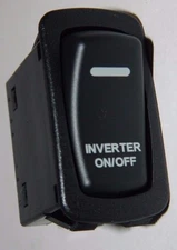 NEW Carling Rocker Switch on / off INVERTER ON/OFF 24V 15A 6 Terminal L11B1 