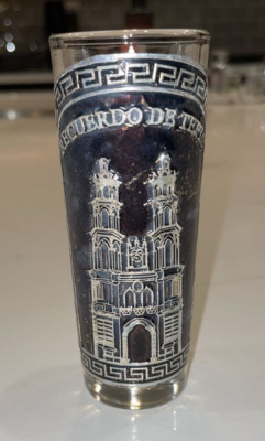 RECUERDO DE TEPIC Glass Double Tall Shot Glass