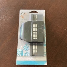 EK Success Punch PLAID Border BOXES Edger HTF Paper Craft Punch NIP