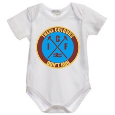 J288 body Bimbo Ultras West Ham Hammers Bambino 100% cotone