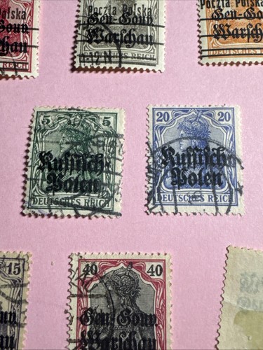 Poland Occupation Group Used ( Lot 23 File 162) - Picture 5 of 6