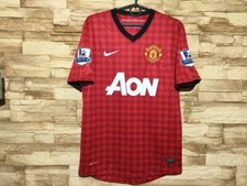 MANCHESTER UNITED 2012 2013 Home Football Shirt Soccer Jersey Nike Sz S