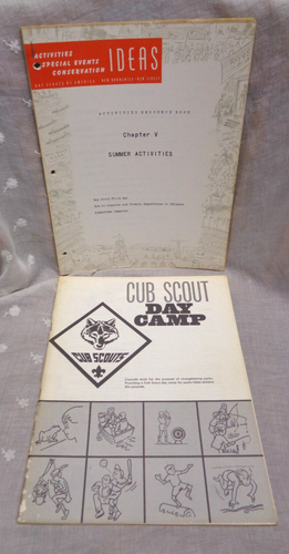 Lot/21 BSA CUB SCOUTS Songbook FAMILY Camping CRAFTS How-To Handbook Booklets+++ - Picture 8 of 13