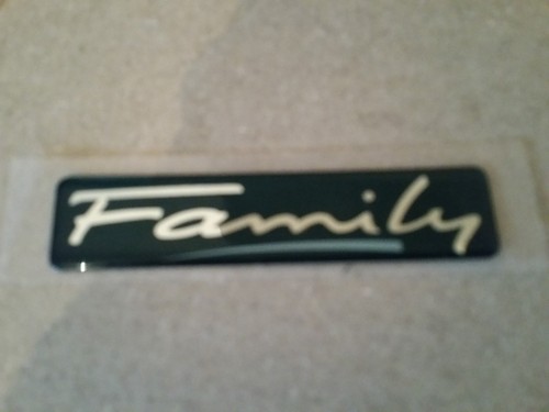 Family    NEW   Badge Decal Emblem    - Picture 1 of 2