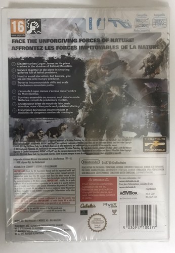 Cabela's SURVIVAL Shadows of Katmai New Factory Sealed PAL UK RVL-SAJP-EUR - Picture 2 of 3