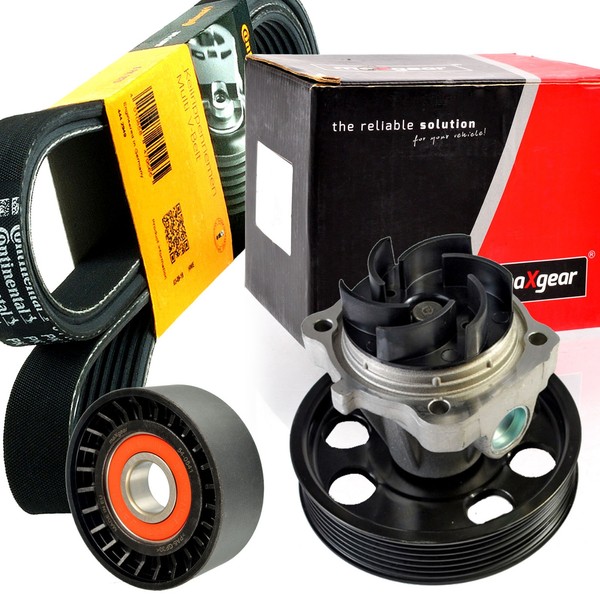 Contitech 6PK1318 Keilrippenriemen-Satz + Wapu FüR Alfa Romeo Fiat Opel Suzuki-image