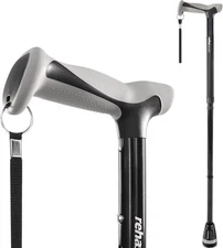 Walking Cane, Folding, Adjustable, Lightweight, Walking Canes for Men & Women
