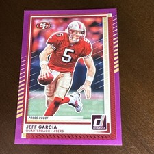2025 Panini Donruss - Jeff Garcia #229 Purple Press Proof