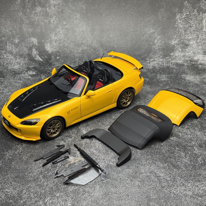 MOTORHELIX 1:18 Honda S2000 (AP2) MUGEN car model collectible