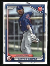 2024 Bowman Prospects Derniche Valdez #BP-7 Chicago Cubs