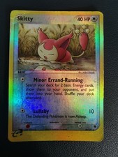 Pokemon Card Skitty 44/109 EX Ruby & Sapphire Reverse Holo Uncommon on eBay
