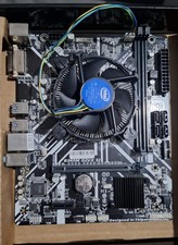 LGA 1151 B360m D2VX SI M-ATX Motherboard - Pre-Installed I3-8100 + Intel Cooler