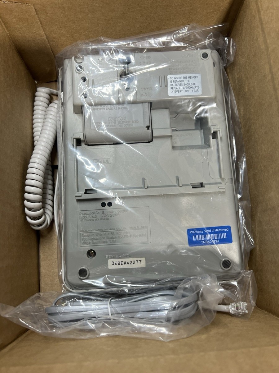 Panasonic KX-T2315 Automatic Dialer Speakerphone (White