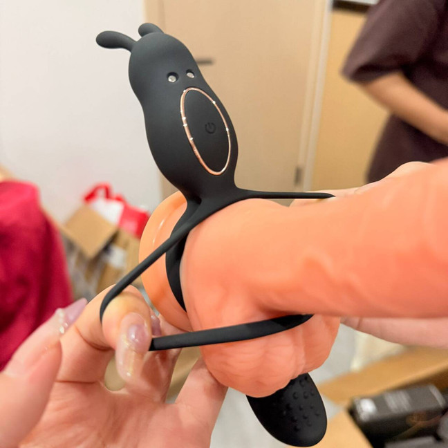 Penisring Vibrator mit starken Stimulation Cockring Penis Ringe für Männer Paare