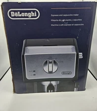 DeLonghi ECP3220 Manual Espresso Machine And Cappuccino Maker With Box 