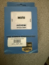 NEW Mini AV2HDMI HD Video Converter Full HD 1080p With USB Cable