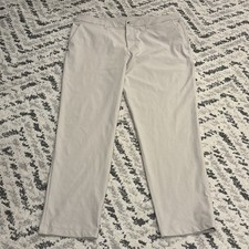 LULULEMON ABC Classic Fit Trouser Wacky Khaki Men s 38x30.5 Style LM5AO5S