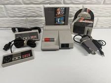 Nintendo Top Loader (NES) Console System Bundle NES-101 OEM  - w/ Mario - TESTED