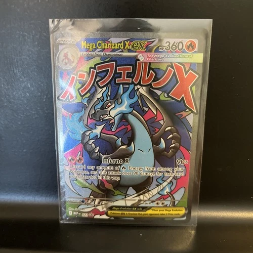 Mega Charizard X ex #023 Mega Evolution Promo Pokemon Card