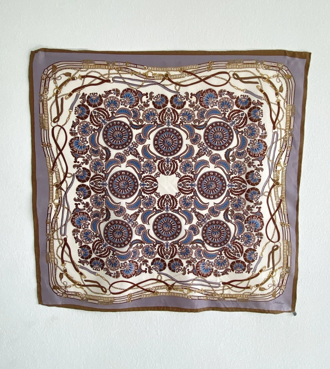 Foulard En Soie Codello – Multicolore – Écharpe Femme – Occasion