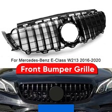 1x Kühlergrill Für Mercedes E-Klasse W213 S213 C238 16-20 Schwarz Grill NEU
