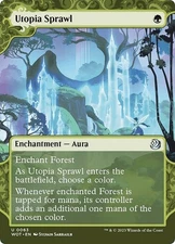 UTOPIA SPRAWL x4 mtg NM-M Enchanting Tales 4 Unc Wilds of Eldraine