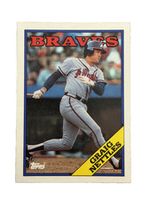 Excellent: Vintage 1988 Topps Graig Nettles Atlanta Braves Trading Card