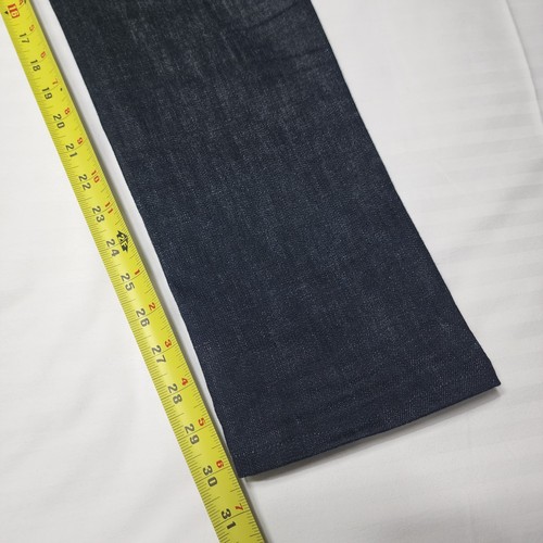 Nudie Jeans Lean Dean Dry Deep Dark Comfort Jeans Mens 32x30 Black Denim Organic - Picture 4 of 13