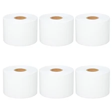 6Rolls 1 2-1/4" x 249' Continuous Receipt Paper Label 30270 for Dymo Labelwriter