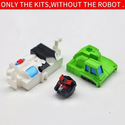 3D Print Upgrade Parts for Bloks Hercules Devastator - Head Shoulders Feet Parts