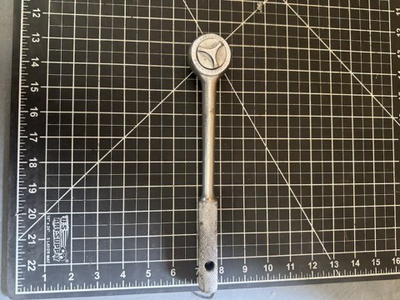 #ad Vintage Power Kraft 1 2” Drive Ratchet Socket Wrench – Model 84 4860 – USA Made $24.99