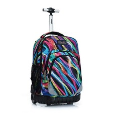 Tilami Rolling Backpack 19 inch Wheeled LAPTOP Boys Girls Travel School Stude...