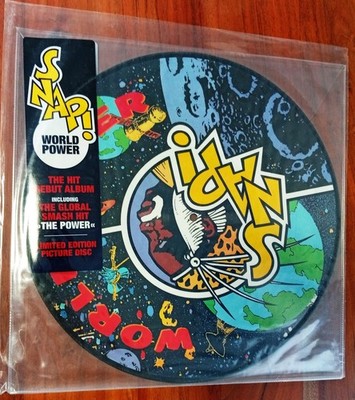 SNAP! - World Power Limited Edition Picture Disc Vinyl Record 2023 BMG NEW