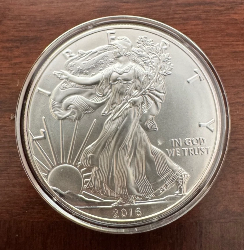 スクルージ・マクダック 1oz fine silver 2016 - American Silver Eagle .999 Fine Silver with Our Certificate