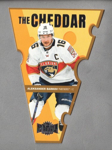 Aleksander Barkov #TC-3 2021 Skybox Metal Universe The Cheddar card